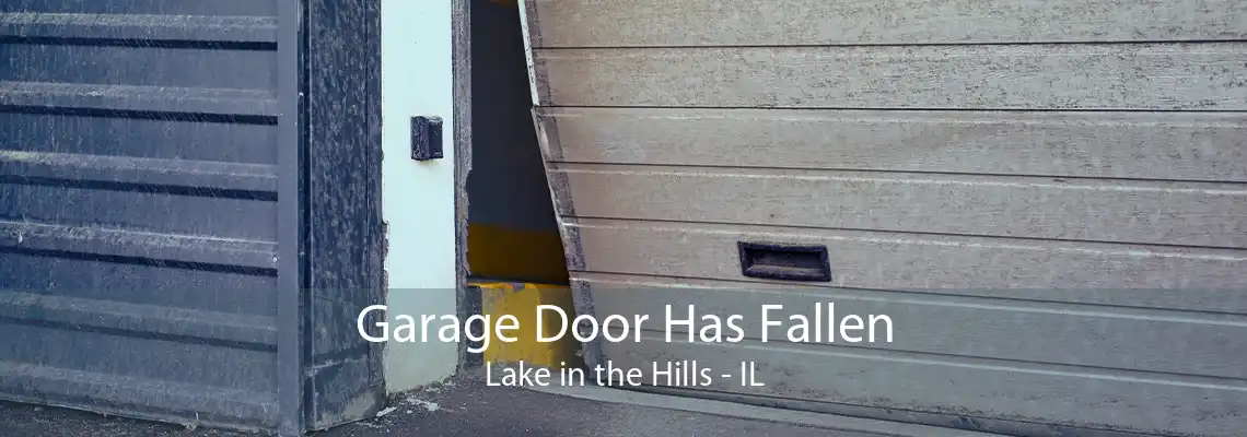 Garage Door Has Fallen Lake in the Hills - IL