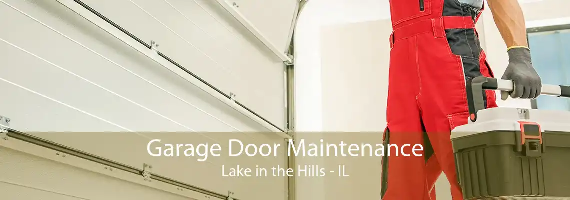 Garage Door Maintenance Lake in the Hills - IL