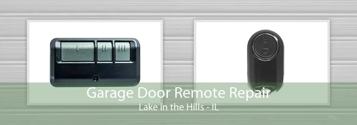 Garage Door Remote Repair Lake in the Hills - IL