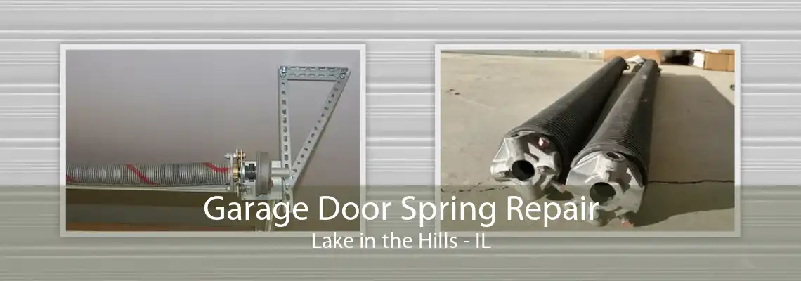 Garage Door Spring Repair Lake in the Hills - IL