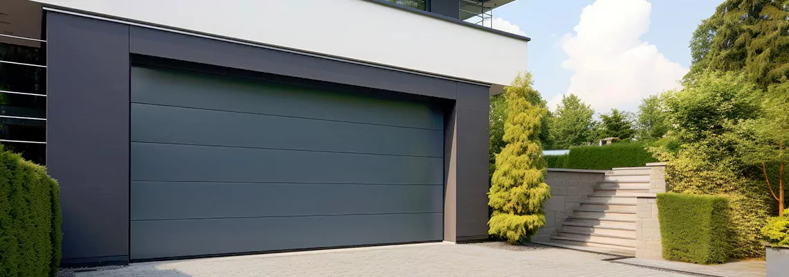 Haas Galvanized Steel Garage Door in Lake in the Hills, IL