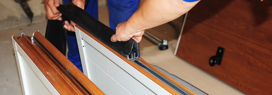 Swing Garage Door Seals Repair And Installation in Lake in the Hills, Illinois