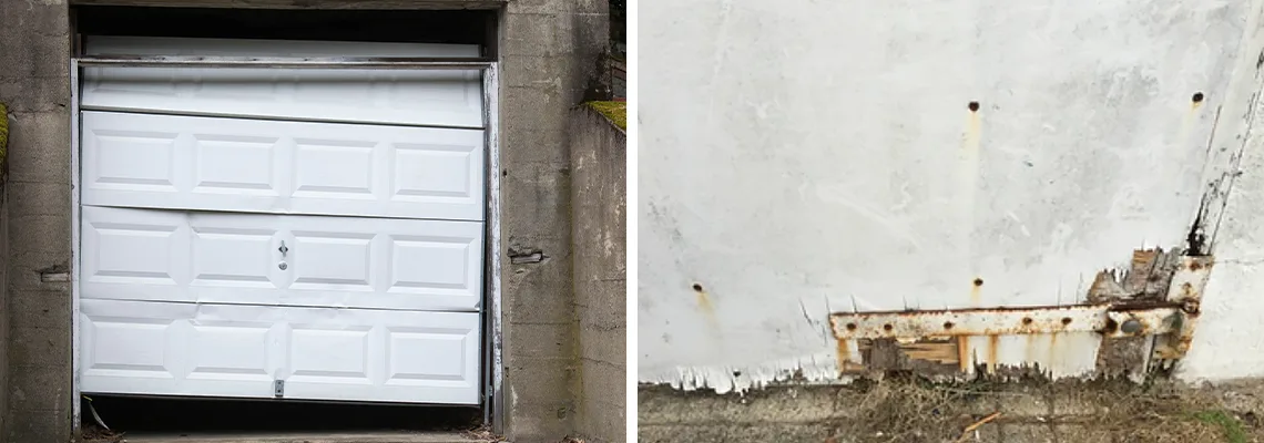 Rotten Commercial Garage Door Repair in Lake in the Hills, IL