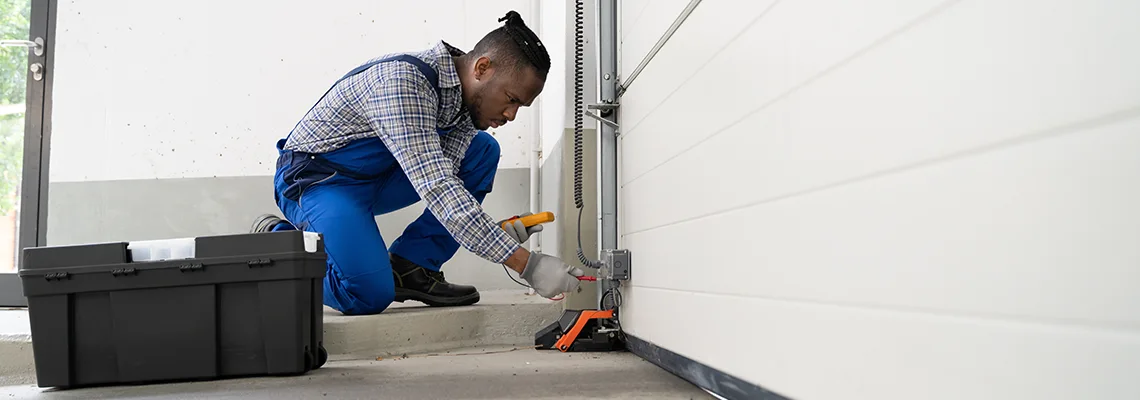 Garage Door Track Repair in Lake in the Hills, IL