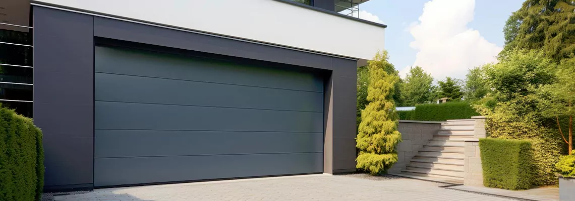 Modern Steel Garage Doors in Lake in the Hills, Illinois