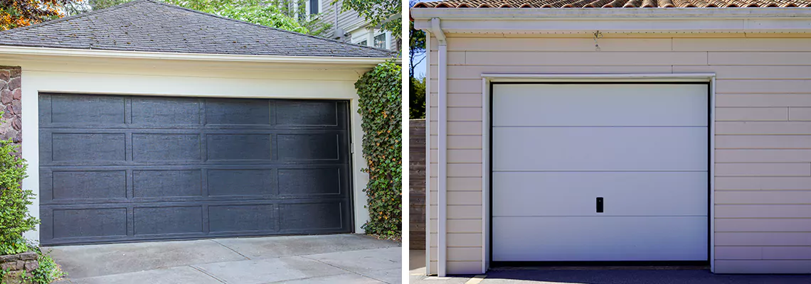 Custom Wooden Garage Doors Repair in Lake in the Hills, Illinois