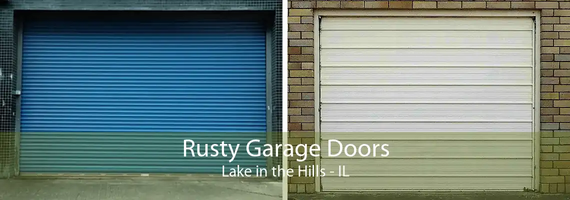 Rusty Garage Doors Lake in the Hills - IL